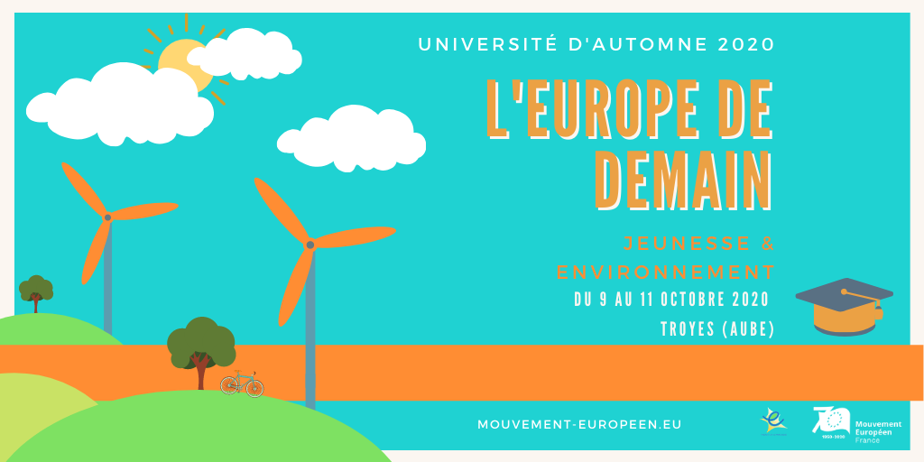 Université d'Automne 2020 Mouvement Européen 